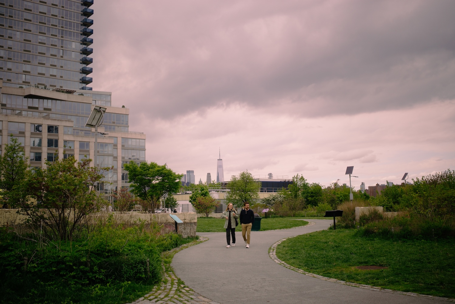 Winding Path towards Manhattan