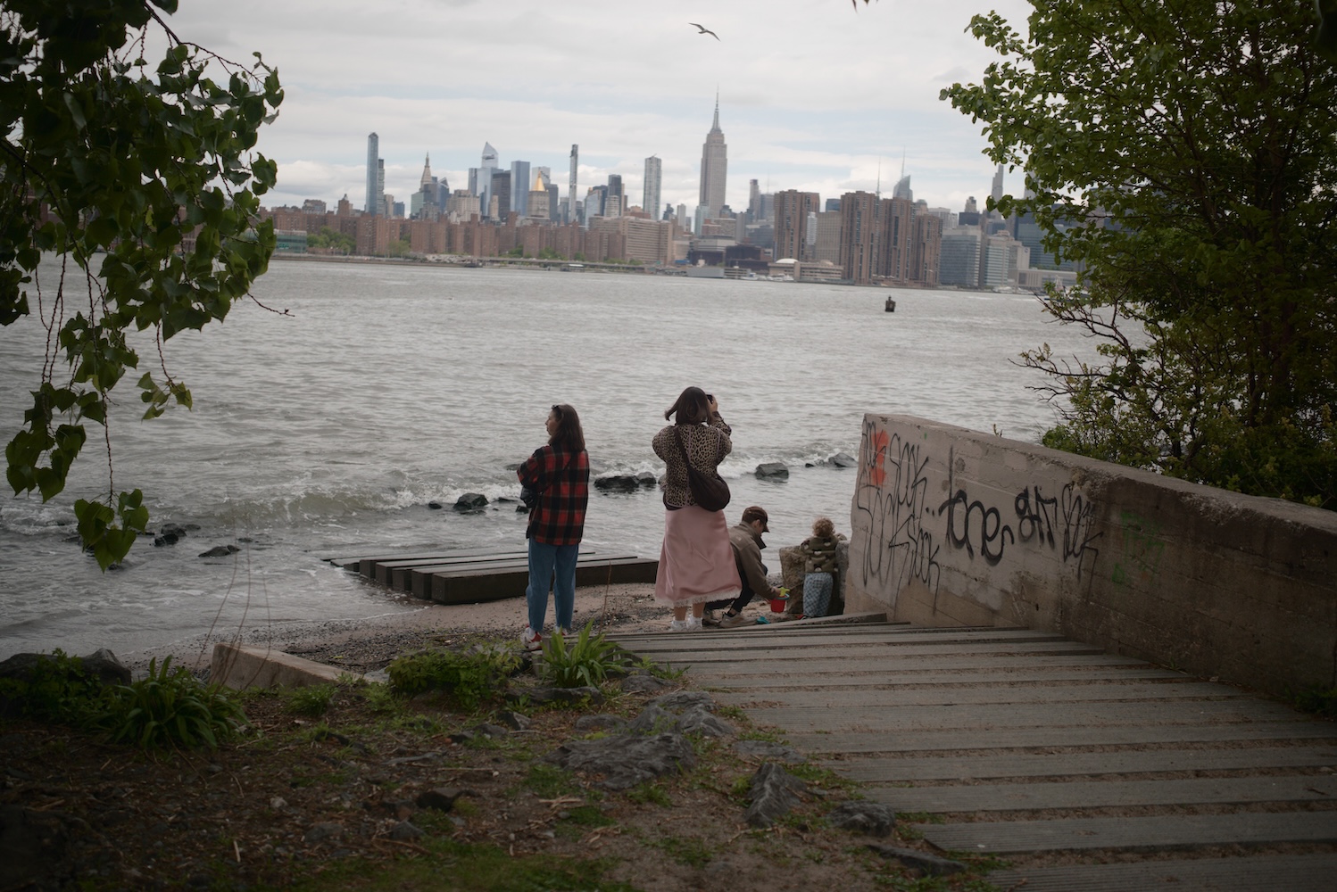 Family at the Shore