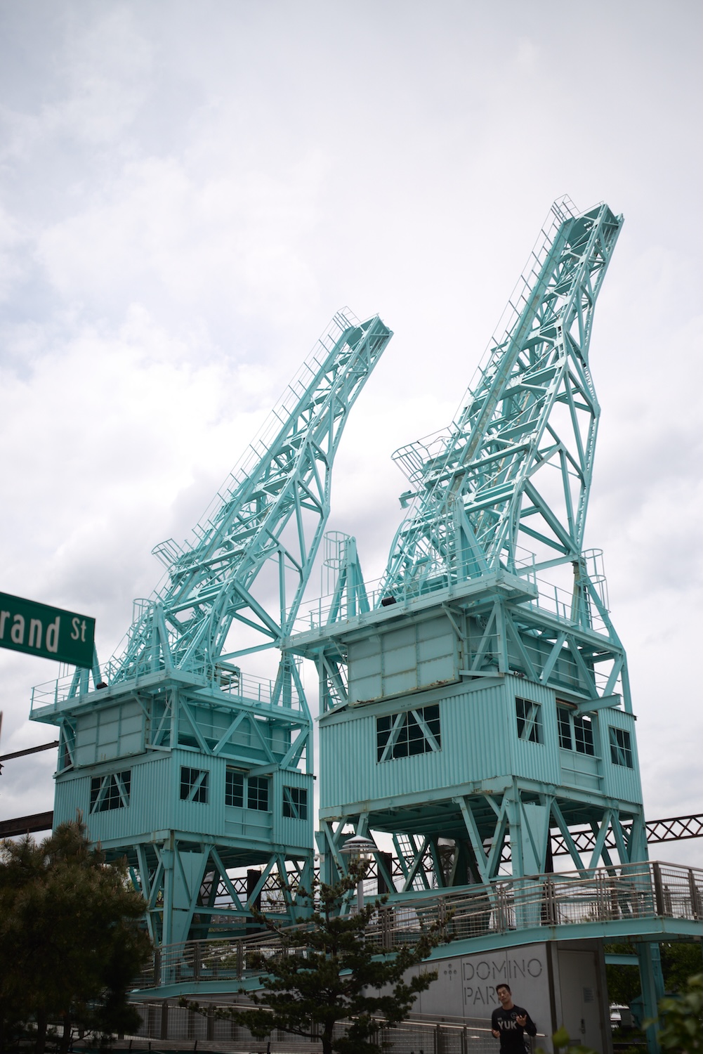 Two Cranes at Domino Park
